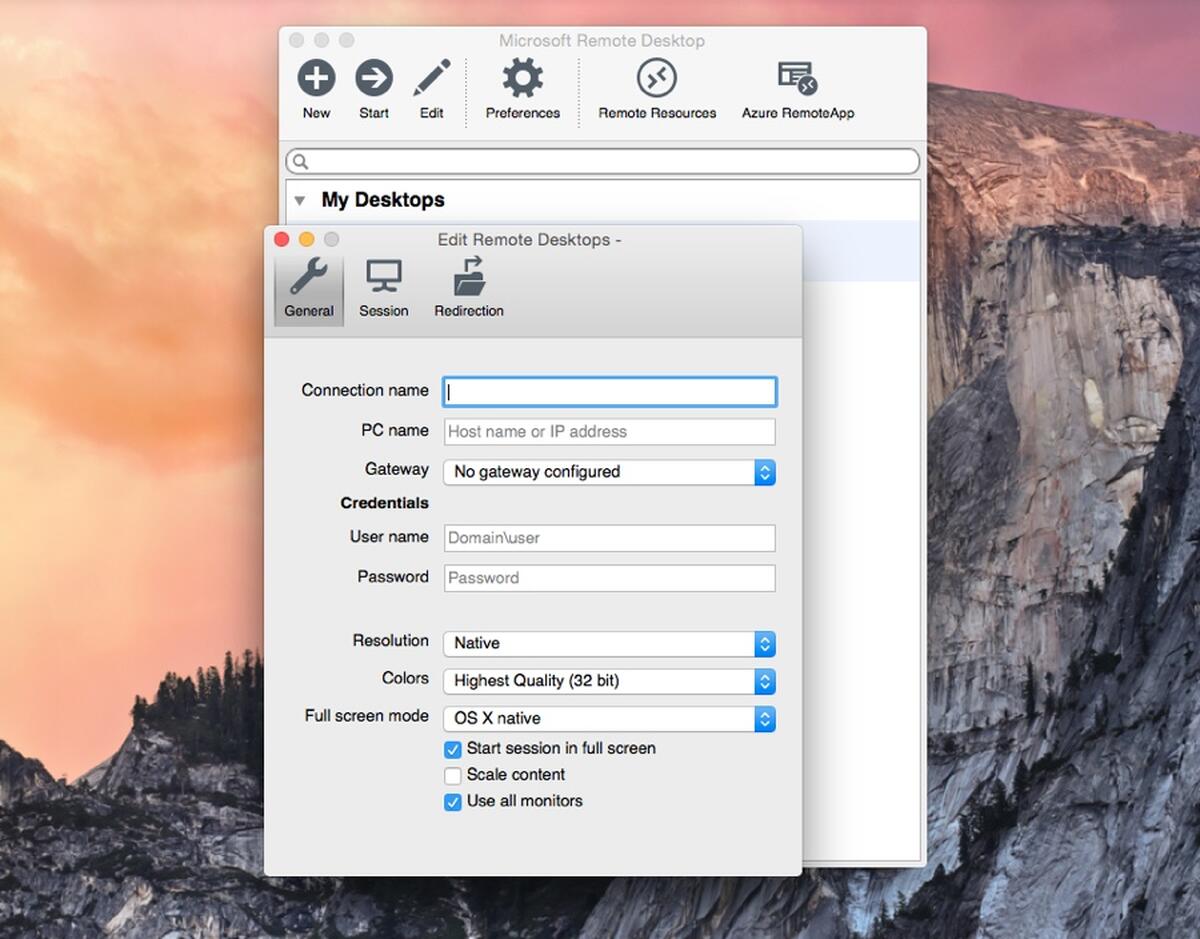 remote desktop for mac to windows